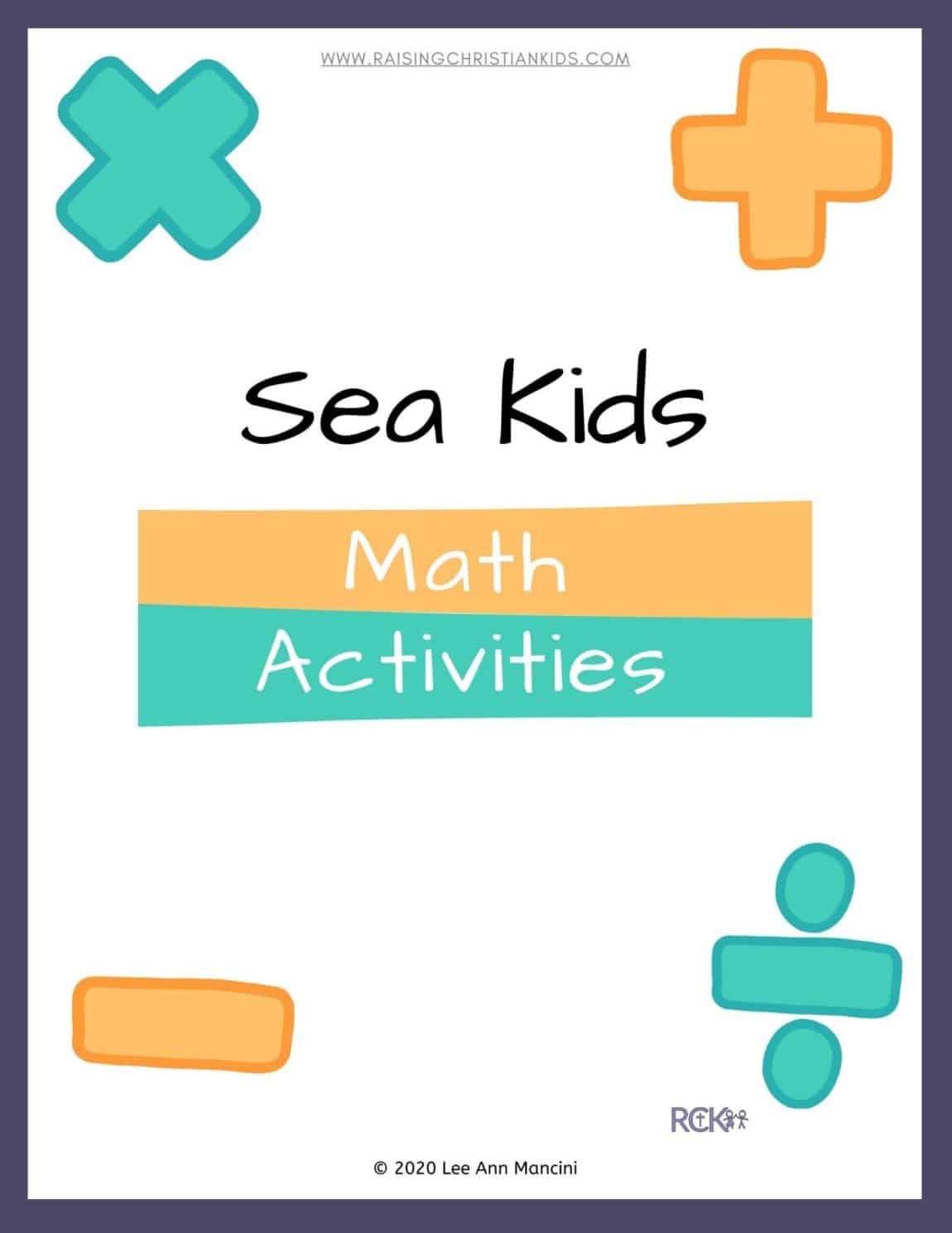 Sea Kids Math Activities