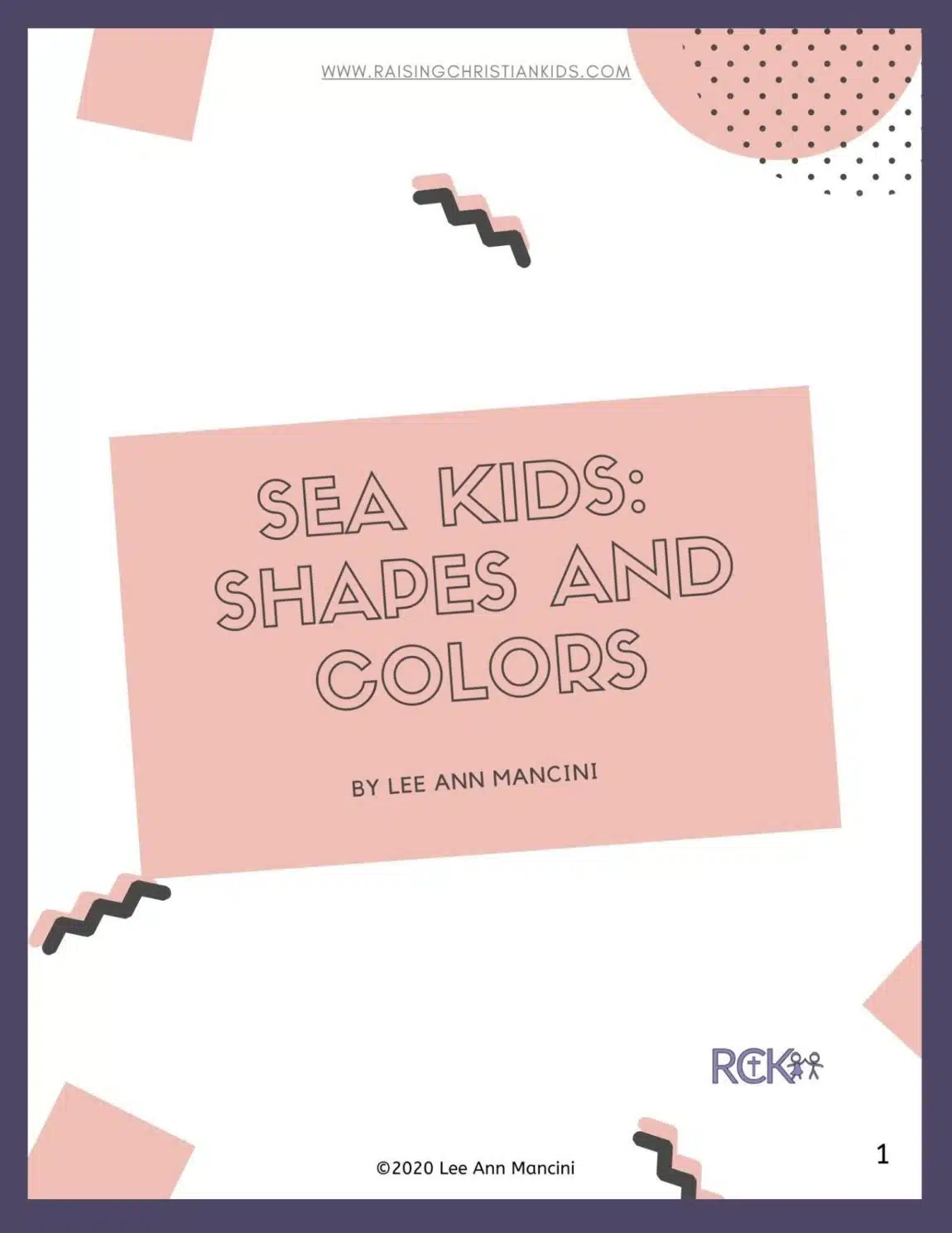 Sea Kids: Shapes and Colors