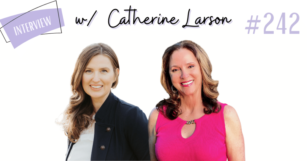 Catherine Larson devotionals track baby growth