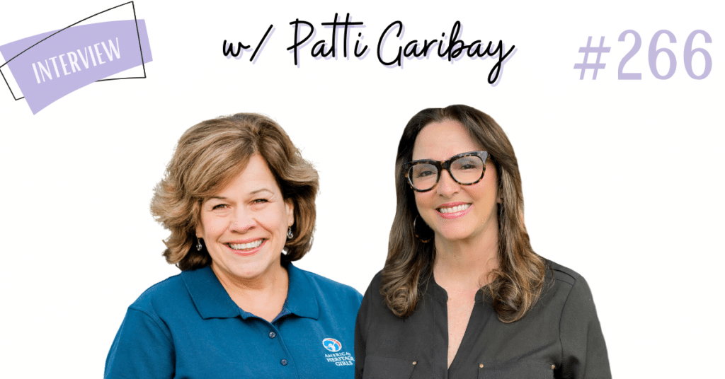 Patti Garibay A christ-centered character and leadership program for girls