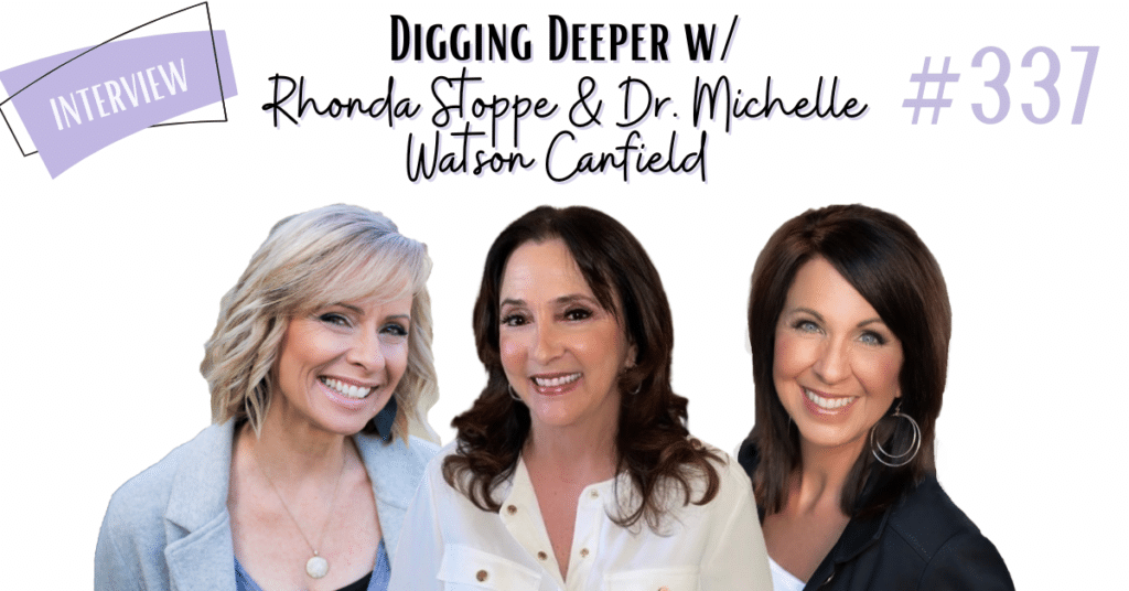 Digging Deeper Balancing Spiritual Leadership Between Parents While Nurturing Children's Faith Rhonda Stoppe Lee Ann Mancini Dr. Michelle Watson Canfield